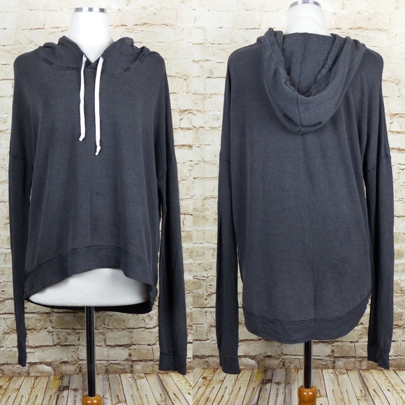 Brandy Melville Sweaters - Brandy Melville Oversized Hoodie Thin Gray Sweater